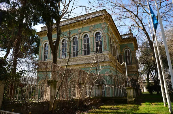 Tophane Pavilion Gevestigd Istanbul Turkije Werd Gebouwd 1852 — Stockfoto