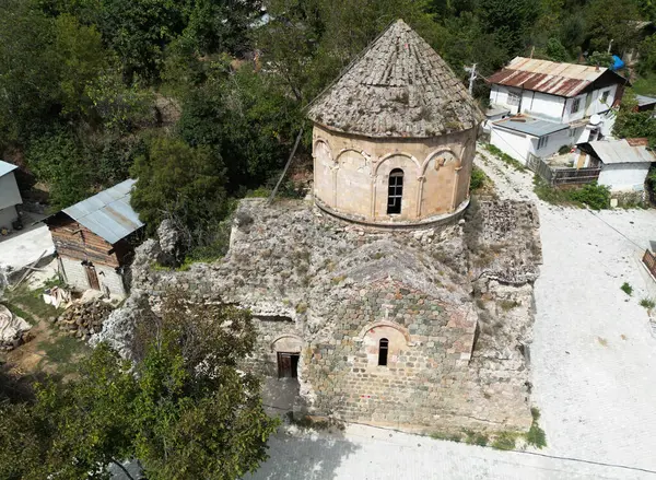 Kościół Dolishane Artvin Został Zbudowany Wieku — Zdjęcie stockowe