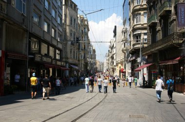 İstanbul, Türkiye 'den bir manzara.