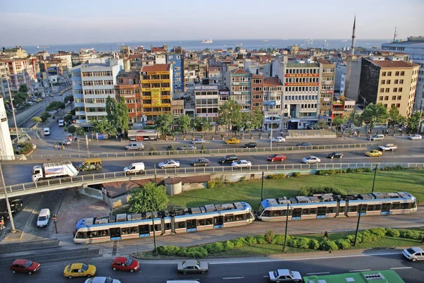 Una Vista Desde Aksaray Estambul Turquía — Foto de Stock