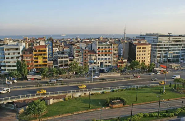 Widok Aksaray Stambule Turcja — Zdjęcie stockowe