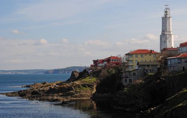 İstanbul 'un Rumeli Feneri ilçesinden manzara.