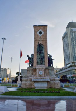 İstanbul, İstiklal Caddesi manzaralı.