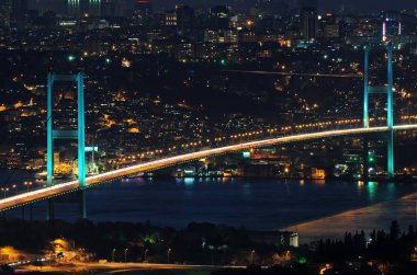 Türkiye 'nin Camlica Tepesi manzaralı