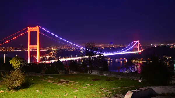 Ein Blick Vom Bosporus Die Türkei — Stockfoto