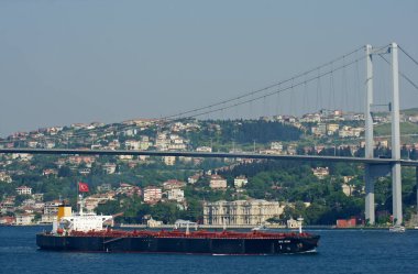 Türk Boğazı 'ndan gemi görünümü.