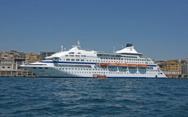 Türk Boğazı 'ndan gemi görünümü.