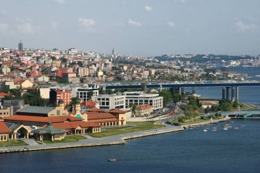 İstanbul 'dan Pierre Loti' nin manzarası