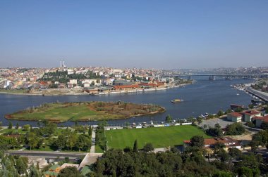 İstanbul 'dan Pierre Loti' nin manzarası