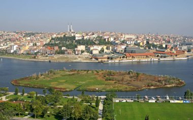 İstanbul 'dan Pierre Loti' nin manzarası