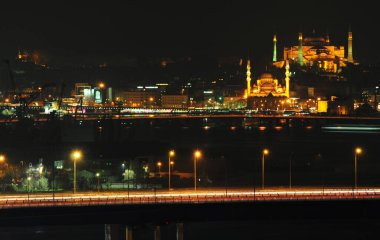 İstanbul 'dan Pierre Loti' nin manzarası