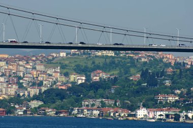 Türkiye 'nin Boğaz kentinden Görünüm.