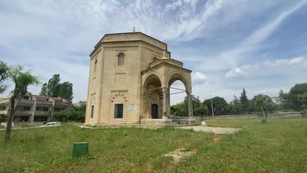 Sinan Pasha Tomb Som Ligger Gallipoli Turkiet Byggdes 1500 Talet — Stockvideo