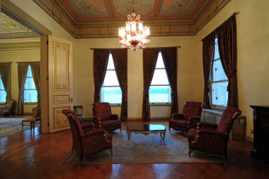 İstanbul, Türkiye 'deki Tarihi Sait Halim Paşa Köşkü.