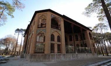 Isfahan, İran'ın Hasht Behesht Palace.