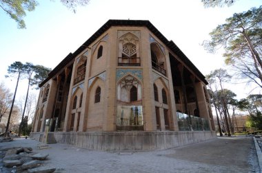 Isfahan, İran'ın Hasht Behesht Palace.