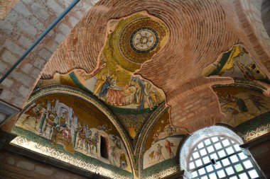 İstanbul hindisi. 12 Mayıs 2024. İstanbul, Türkiye 'deki Kariye Camii (St. Savior Chora Kilisesi).