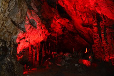 Zonguldak 'taki Gökgöl Mağarası manzarası