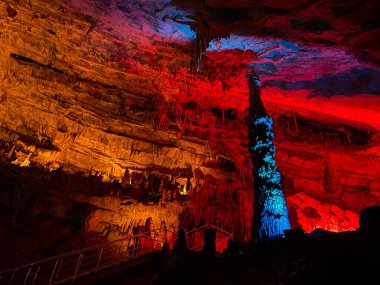 Zonguldak 'taki Gökgöl Mağarası manzarası
