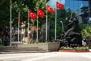 Türkiye 'nin Balikesir ilçesinin Erdek ilçesinden manzara