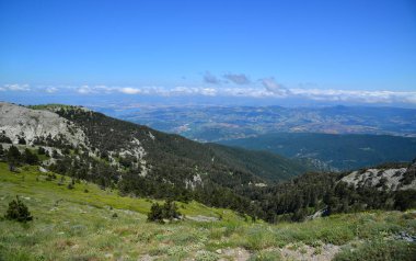 Kaz Mountains, located in Balikesir city of Turkey, is the most important mountain of the country with its rich vegetation and untouched nature. clipart