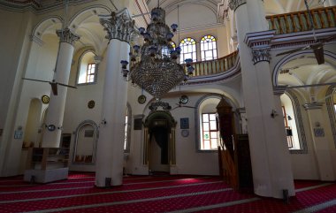 Türkiye 'nin Ayvalik kentinde yer alan Saatli Camii, 19. yüzyılda kilise olarak inşa edildi. Türkler tarafından camiye dönüştürüldü..