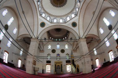 Balikesir, Türkiye. 21 Mayıs 2011. Türkiye 'nin Balikesir kentindeki Tarihi Zagnos Paşa Camii' nden bir manzara