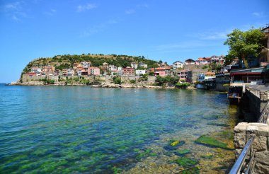 Türkiye 'nin Amasra kentinden bir doğa sahnesi