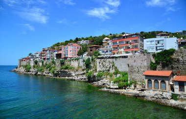 Türkiye 'nin Amasra kentinden bir doğa sahnesi