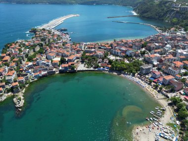 Türkiye 'nin Amasra kentinden bir doğa sahnesi