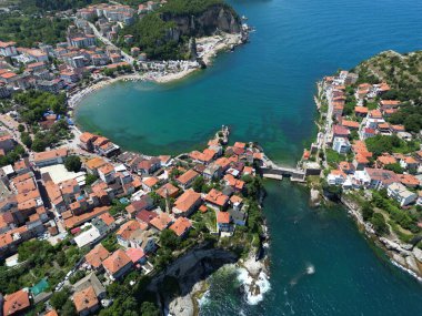 Türkiye 'nin Amasra kentinden bir doğa sahnesi