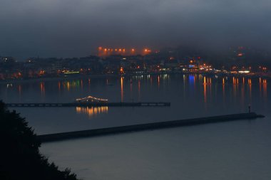 Türkiye 'nin Amasra kentinden bir doğa sahnesi