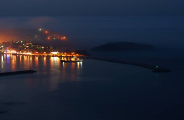 Türkiye 'nin Amasra kentinden bir doğa sahnesi