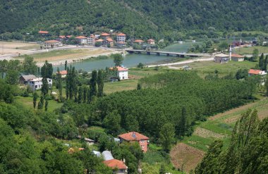 Türkiye 'nin Bartin kentinden manzara
