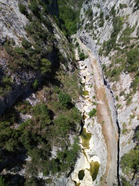 Ulukaya Kanyonu ve Şelale manzarası Ulus, Bartin, Türkiye