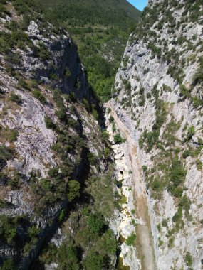 Ulukaya Kanyonu ve Şelale manzarası Ulus, Bartin, Türkiye