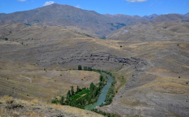 Türkiye 'nin Bayburt kentinden bir manzara