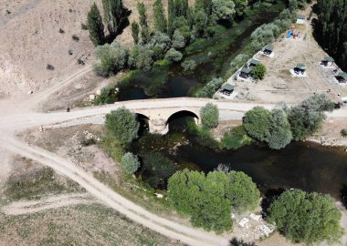 Bayburt, Türkiye. 18 Ağustos 2018. Türkiye 'nin Bayburt kentinde bulunan Baks Müzesi, çağdaş ve geleneksel el sanatlarının sergilendiği bir müzedir..