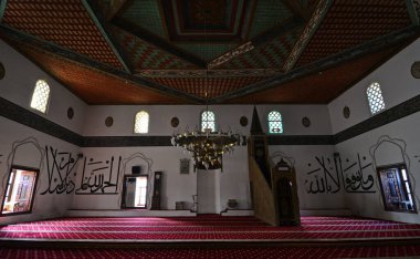 Türkiye 'nin Osmanlı kentinde yer alan Rustem Paşa Camii 16. yüzyılda inşa edildi..