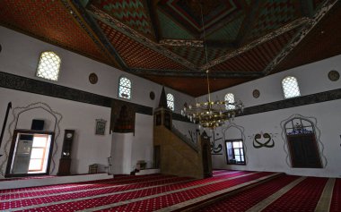 Türkiye 'nin Osmanlı kentinde yer alan Rustem Paşa Camii 16. yüzyılda inşa edildi..