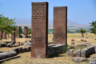 The Seljuk cemetery, located in Ahlat, Turkey, is an important tourism region.