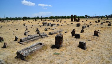The Seljuk cemetery, located in Ahlat, Turkey, is an important tourism region.