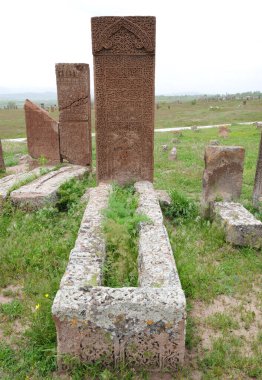 The Seljuk cemetery, located in Ahlat, Turkey, is an important tourism region.