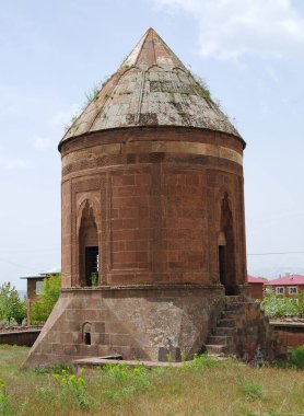 Located in Ahlat, Turkey, the Twin Vaults were built in the 13th century. clipart