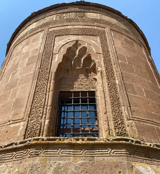 stock image Located in Ahlat, Turkey, the Twin Vaults were built in the 13th century.