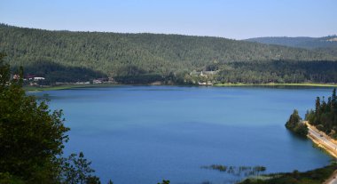 Türkiye 'nin Bolu kentindeki Abant Gölü