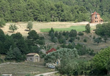 Türkiye 'nin Bolu kentinde Cubuk Gölü