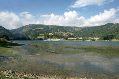 Türkiye 'nin Bolu kentinde Cubuk Gölü