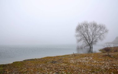 Türkiye 'nin Bolu kentinde Cubuk Gölü