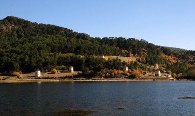 Türkiye 'nin Bolu kentinde Cubuk Gölü